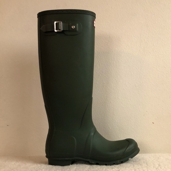 Hunter Original Tall Boots Sz 9F/8M - Picture 2 of 12